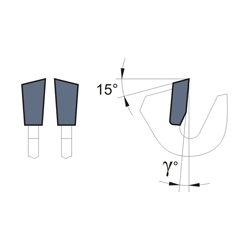 Pjūklas 350x30x2,5-3,5 mm z-72