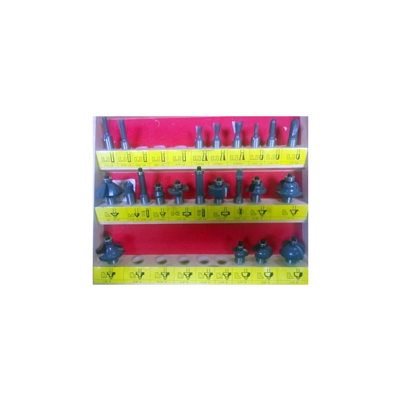 Frezos 12,7 mm koteliu, pasirinktinai Frezos 12,7 mm koteliu, pasirinktinai